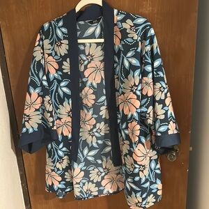 F&F kimono jacket floral